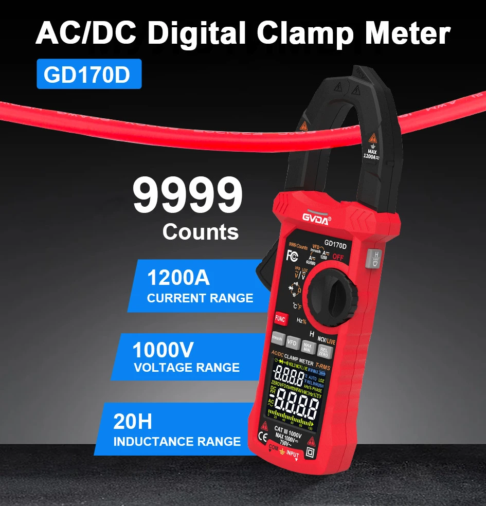 1 Clamp meter 1 Clamp meter