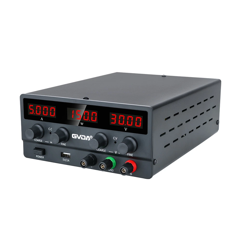 1. USB DC regulated switching power supply adjustable
