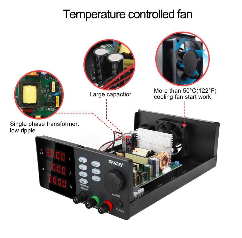 6. DC power supply with memory function