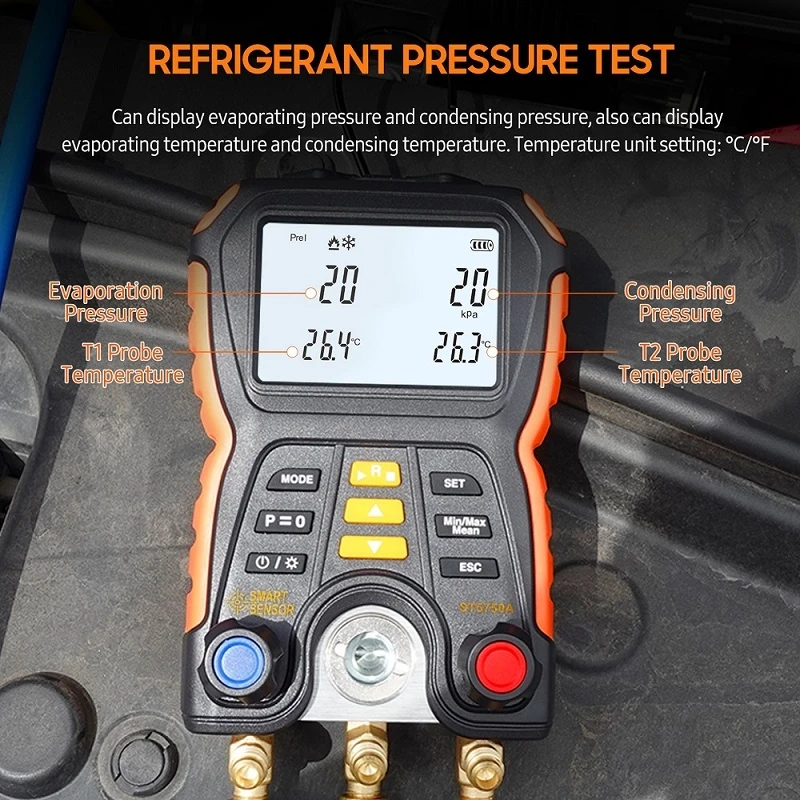 Refgrigerant Pressure Test