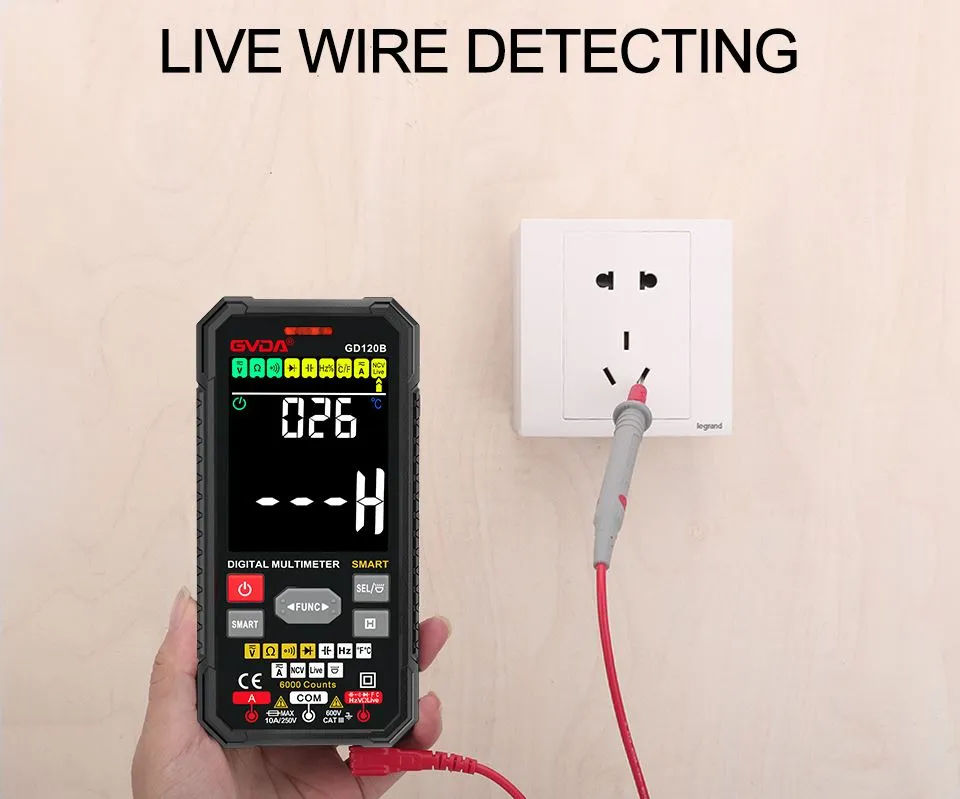 Was bedeuten die Symbole auf dem Multimeter?