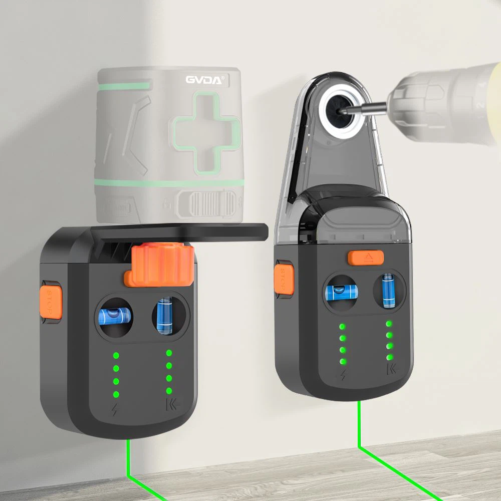 Staubsammler für elektrische Bohrmaschinen mit Laserebene GVDA GD518 Auf Lager