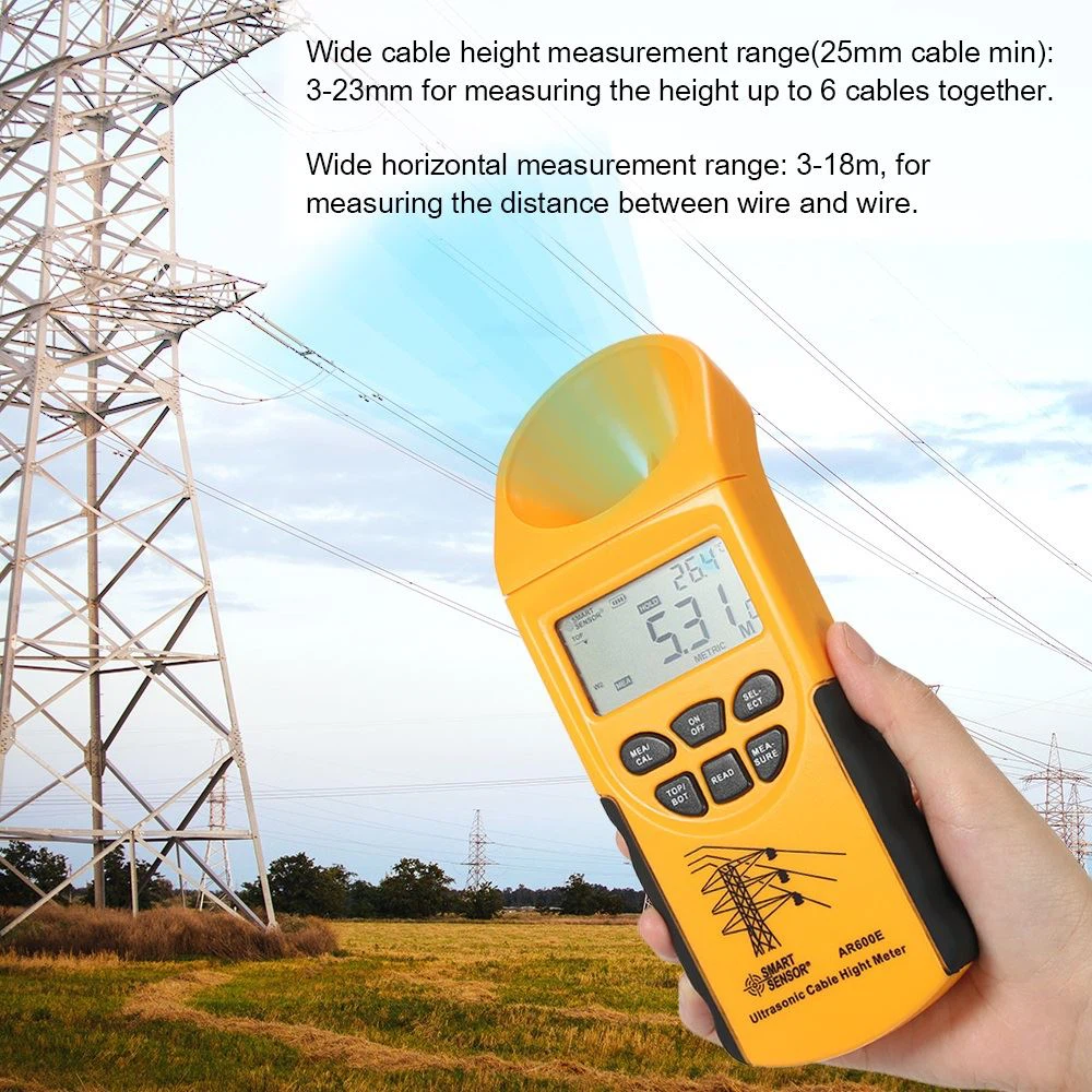 Australien Kundenauftrag 50 Stück Ultraschallkabel Höhenmesser AR600E Digital...