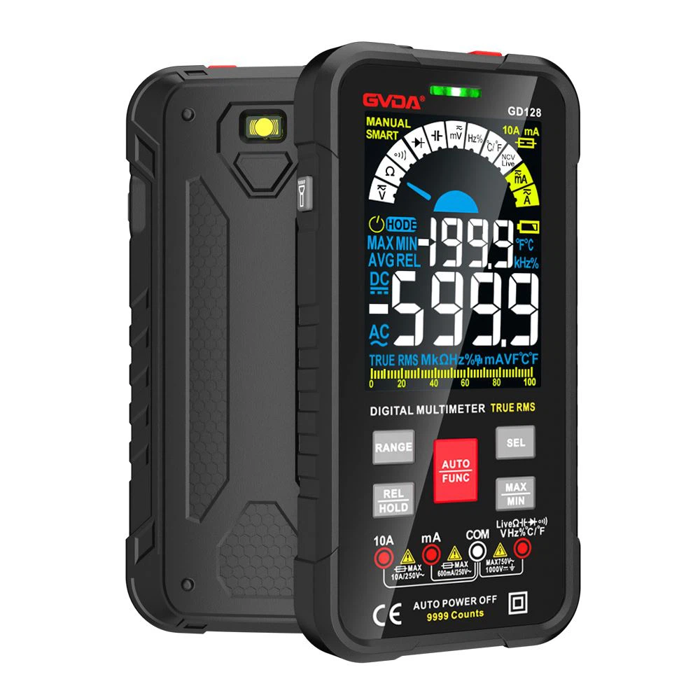 Indonesien Kundenauftrag 1000 Stück GVDA GD128 9999 Zählt Digitalmultimeter 1...