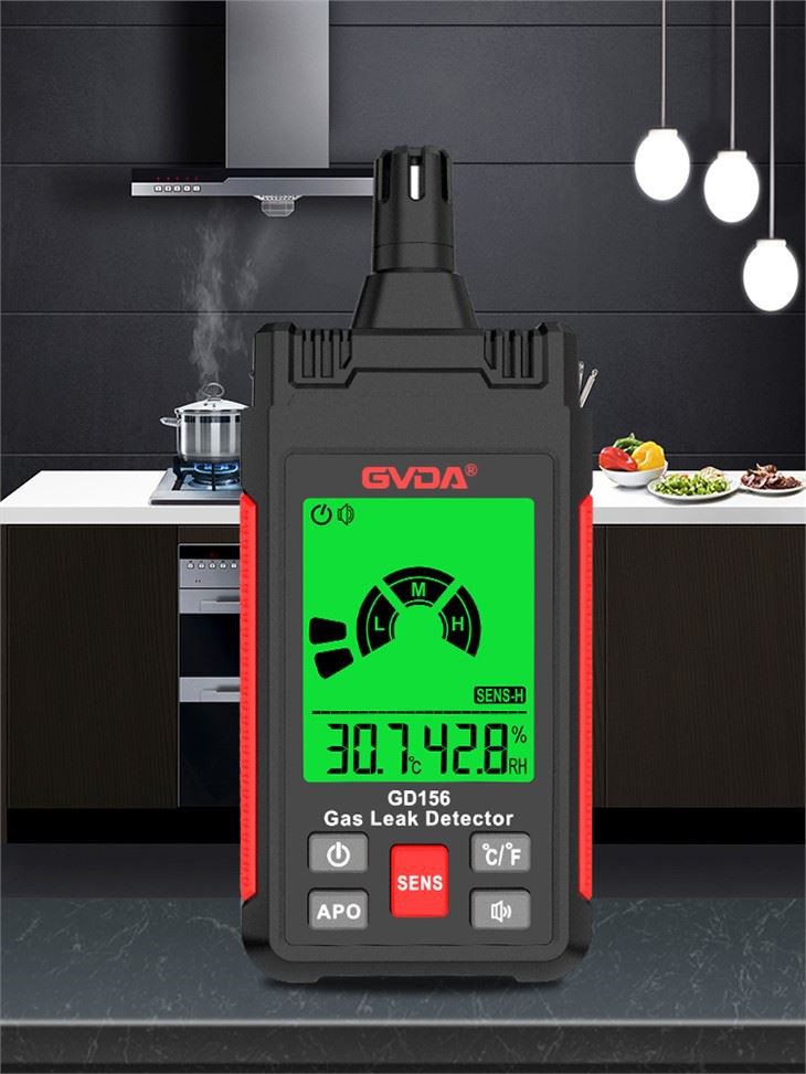 Portable Flammable Gas Leak Tester Alarm