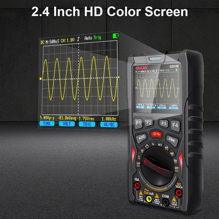 3 in 1 Digital Oscilloscope Multimeter Signal Gernator