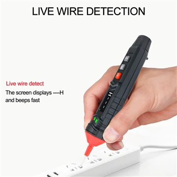 Ein digitales Stiftmultimeter, hergestellt in China, dessen Marke „GVDA“ und ...