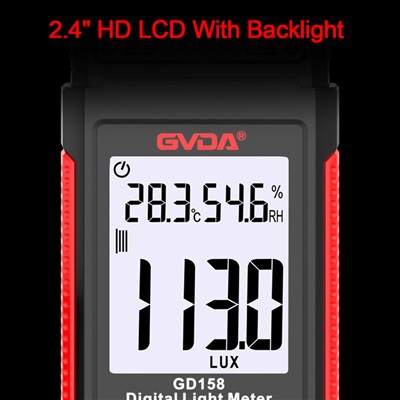 Einführung und Bedienung des Beleuchtungsstärkemessgeräts