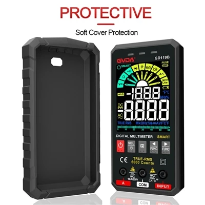 Verwenden Sie ein Multimeter, um die Polarität und Qualität der positiven und...