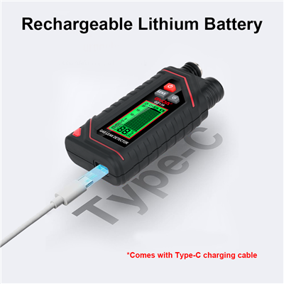 Rechargeable Combustible Gas Leak Tester With Audible And Visual Alarm